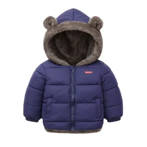 Blouson Réversible avec oreilles ours