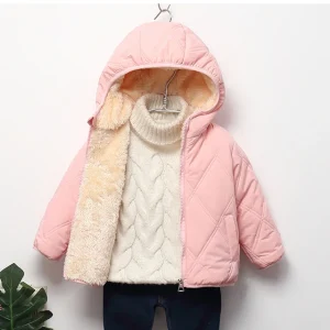 Blouson Ski Rose Fille