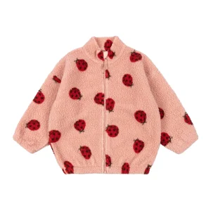 blouson coccinelle rose