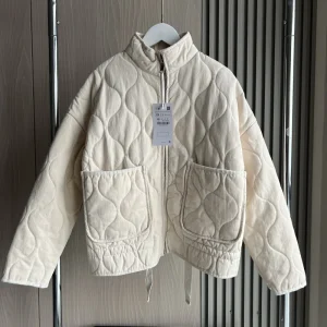 Blouson Matelassé Beige