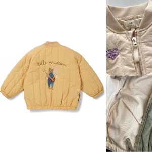 Blouson veste d'automne enfant