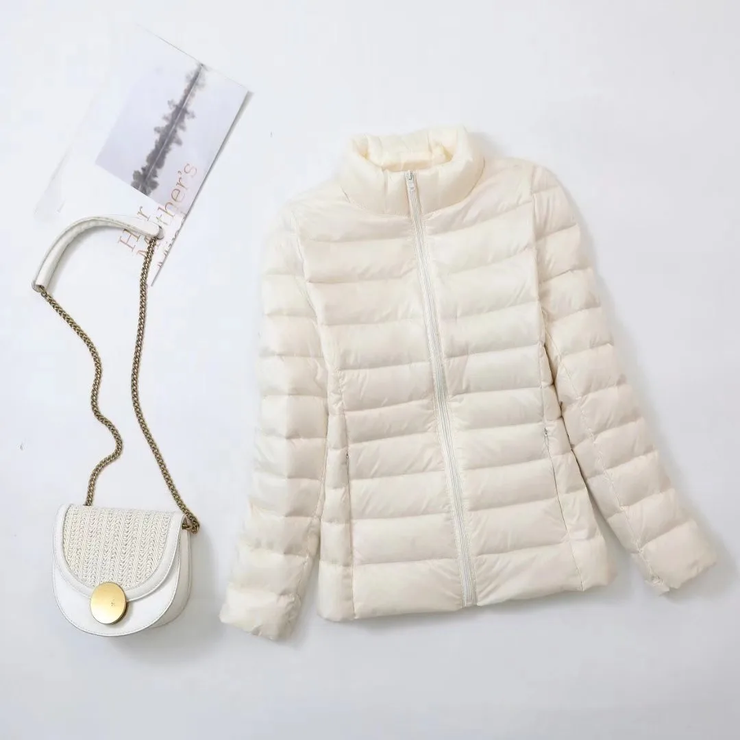 blouson matelassé femme blanc