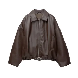 Veste Skaï Femme