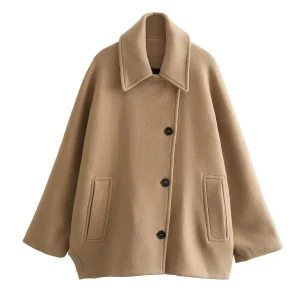 blouson femme automne marron