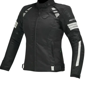 Blouson Moto Femme Noir