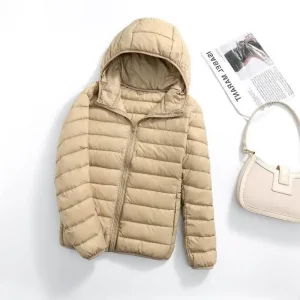blouson coupe-vent femme beige