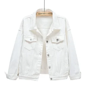Veste type Jean Femme blanche