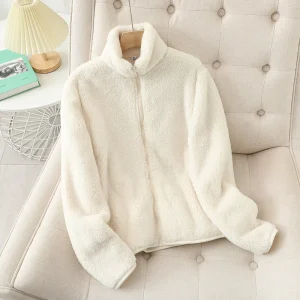 Blouson Hiver Femme blanc