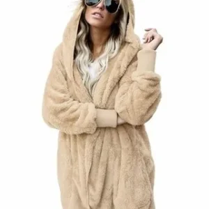 Blouson type Cardigan Long Femme