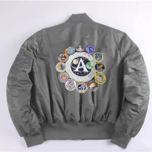 blouson bombardier gris