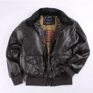 Blouson Aviateur marron
