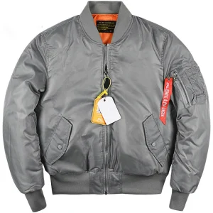 Blouson Bombardier gris
