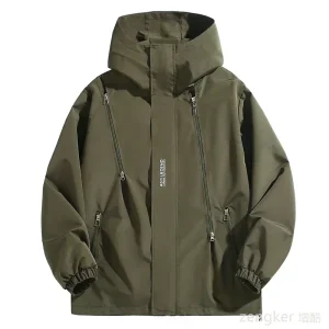 Blouson Parka vert pour homme