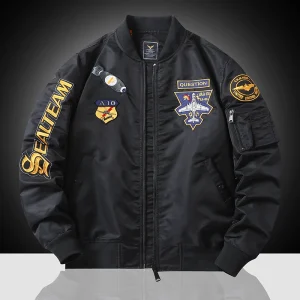 Blouson Aviateur Homme noir