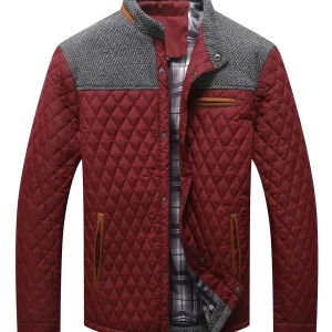 veste bordeaux élégante