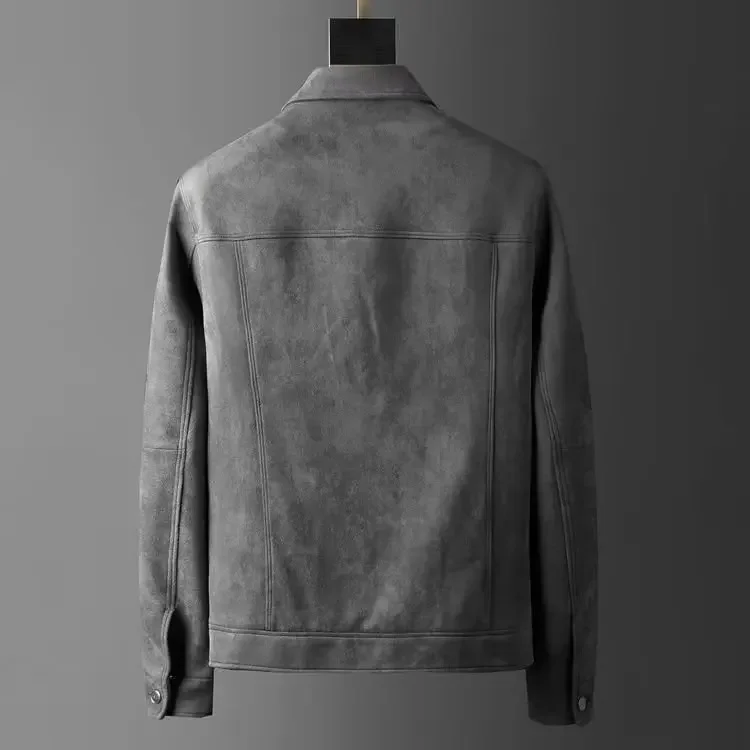 veste chic en daim synthétique