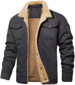 Blouson Aviteur gris