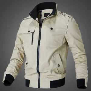 Blouson Bombardier blanc mi saison