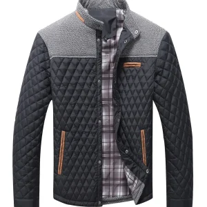 veste noire casual homme