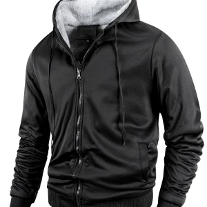 blouson sportif noir