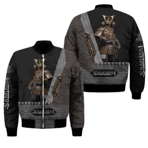 blouson été noir style samouraï