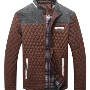 veste marron homme