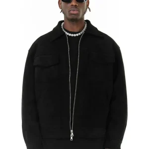 blouson Casual homme noir