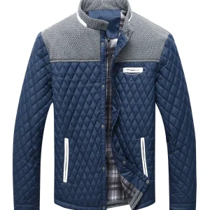 veste bleue casual
