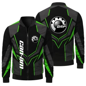 blouson moto homme vert