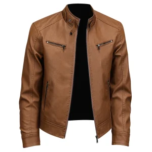 blouson vintage marron pour homme