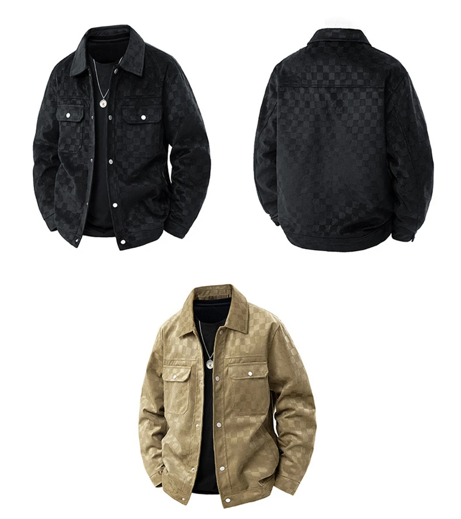 veste marron homme