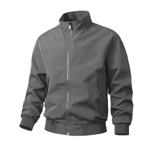 blouson bombardier gris