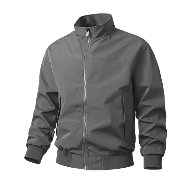 blouson bombardier gris