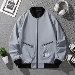 Blouson Mi Saison Homme gris