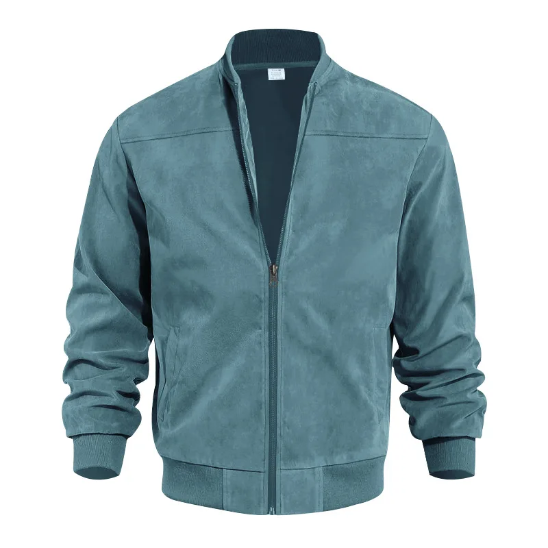tendance blouson bleu