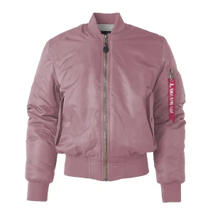 Blouson Bombardier rose