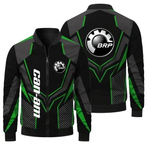 blouson moto homme vert foncé