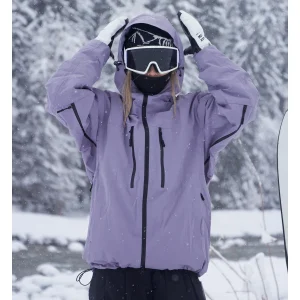 Blouson spécial neige violet