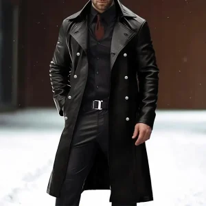 veste noire homme