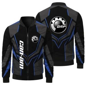 Blouson Moto Homme bleu
