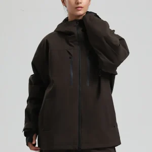 Blouson spécial Snow marron