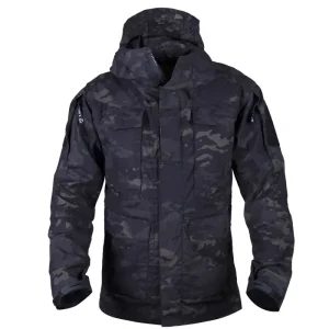 blouson parka imperméable camouflage