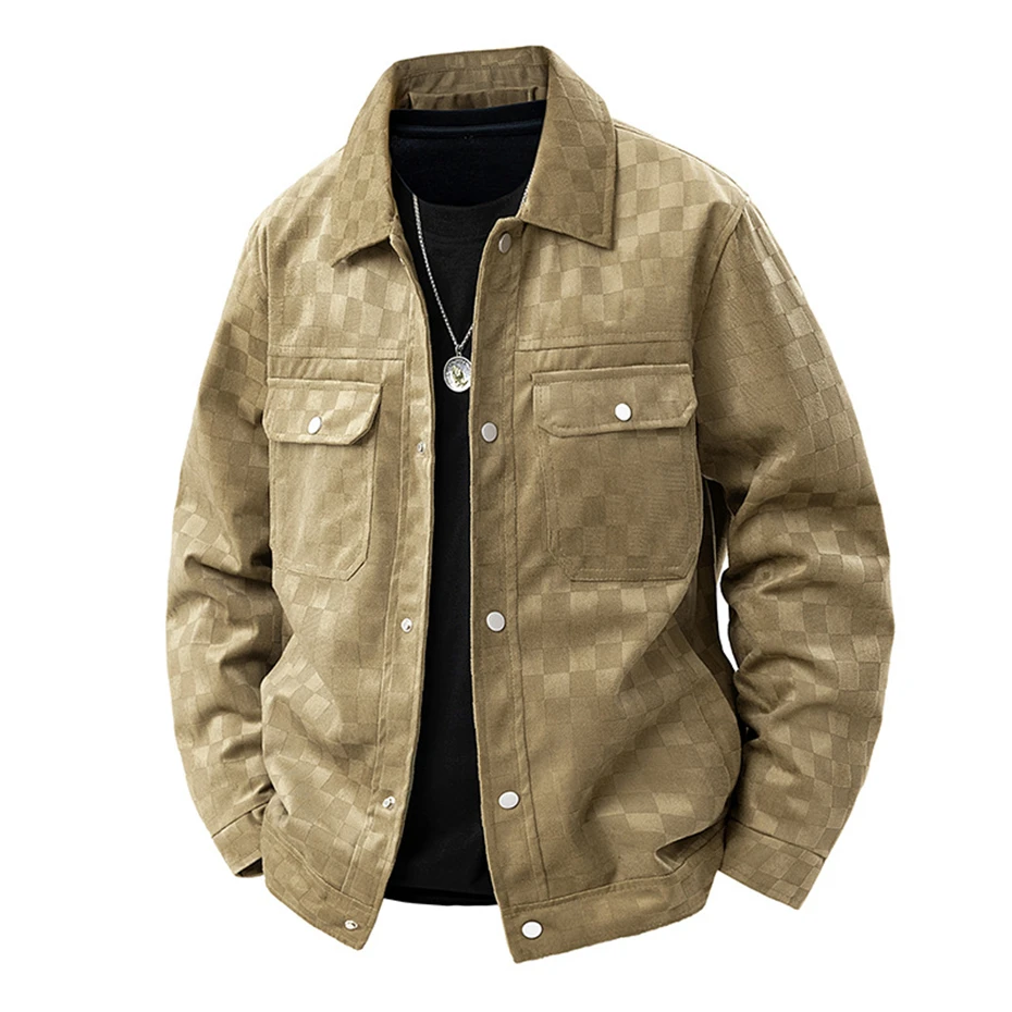 blouson casual marron
