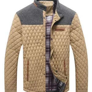 veste kaki casual homme
