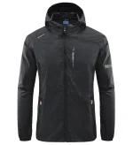 blouson sportif imperméable noir