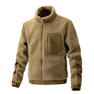 Blouson polaire homme
