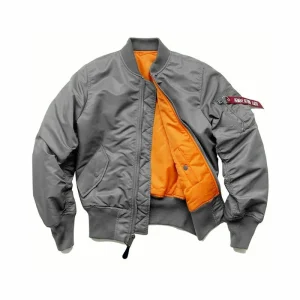 Blouson Aviateur Homme gris