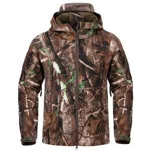 Blouson Camouflage marron arbre Homme
